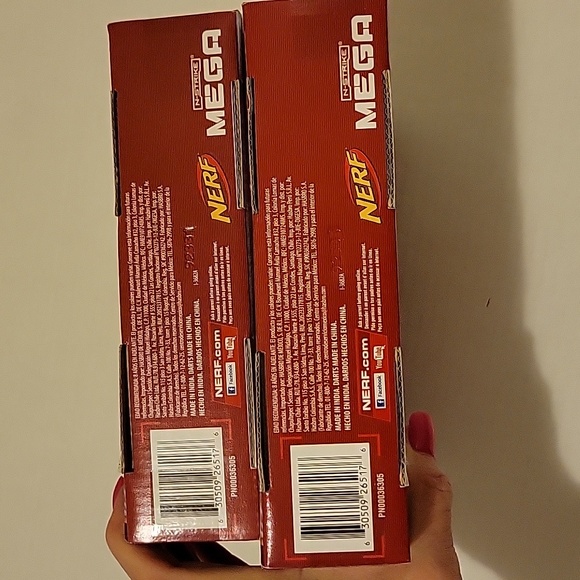 NWT: 2 NERF N-Strike Mega BigShock by Hasbro - Picture 8 of 10
